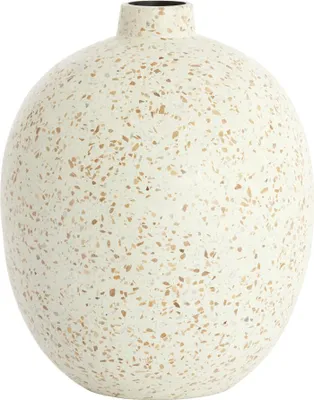 Produktbild von Light & Living - Vase ORXETA - Ø28x34 cm - Weiß