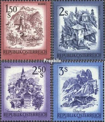 Produktbild von Briefmarken Österreich 1973 Mi 1439-1442 (kompl.Ausg.) postfrisch Freimarken