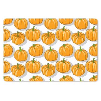 Produktbild von MuchoWow® Schreibtischunterlage Herbst - Kürbis - Muster 60x40 cm - XXL Mauspad - Großes Mauspad
