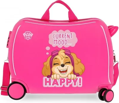 Immagine prodotto di JOUMMABAGS Valigia per bambini con ruote Paw Patrol Happy MAXI in plastica ABS, 50x38x20 cm, volume 34 l