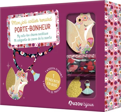 Produktbild von Kreativset Meine Glücksfuchs-Halskette