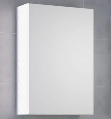 Produktbild von Hängeschrank Badschrank Wandschrank Badezimmerschrank Schrank Badmöbel "Baabe I" Weiß/Weiß-Matt