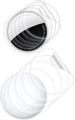 Produktbild von Famanu Displayschutzfolie Set aus 6 TPU Gel Schutzfolien für Airtag - Ultra Dünn, Transparent, Flexibel, Automatische Reparatur
