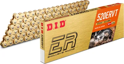 Produktbild von Did 520Ervt-108 Kette (108 Glieder) X-Ring (Gold) (Offen + Verschluss)