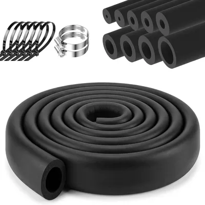 Obrázok produktu pre Vykurovacie potrubie 1.8 m, vnútorný priemer 32 mm, hrúbka steny 9 mm, čierna, pre kúrenie