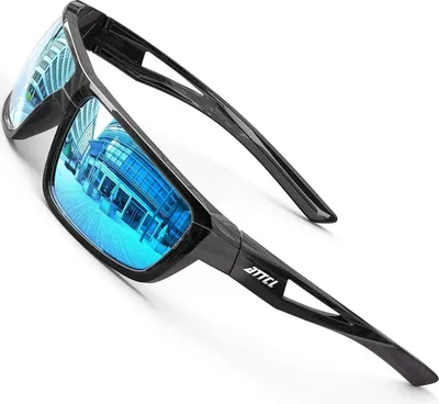 Immagine prodotto di Occhiali da sole sportivi polarizzati da uomo protezione UV400 montatura TR90