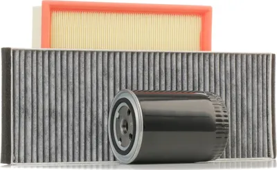 Produktbild von RIDEX Filterset Inspektionspaket Filtersatz für AUDI A4 Limousine (8D2, B5) A4 Avant (8D5, B5) Cabriolet (8G7, B4) für VW PASSAT Variant (3B5) PASSAT