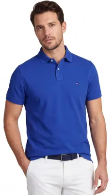 Produktbild von Poloshirt Tommy Hilfiger blau pique