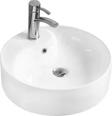 Produktbild von Mexen Lila Aufsatzwaschbecken 46 x 46 cm, Weiß - 21824600
