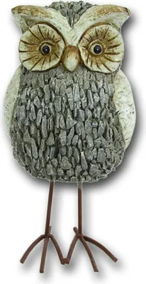 Produktbild von Eule Uhu Kauz Vogel Gartendeko Deko Garten Tier Figur Artikel Skulptur Statue