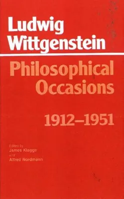 Zdjęcie produktu dla Philosophical Occasions: 1912-1951