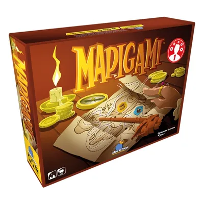 Produktbild von Asmodee Mapigami, Brettspiel, Bildend, 7 Jahr(e), Familienspiel