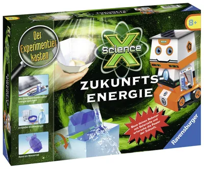Produktbild von Ravensburger ScienceX Zukunfts-Energie, Brettspiel, Abzug, 8 Jahr(e)