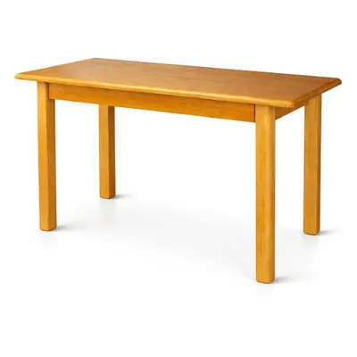 Produktbild von Esstisch Küchentisch Tisch Massiv Kiefer Speisetisch in versch. Größen (60x100, Erle)
