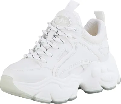 Obrázok produktu pre Buffalo Dámske tenisky Binary C Sneaker Low Vegan - 1630448, Farba:White, Dámska obuv:41