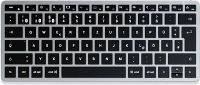 Obrázok produktu pre Satechi Slim X1, Mini, Bezdrôtový, Bluetooth, QWERTZ, Čierna, Šedá