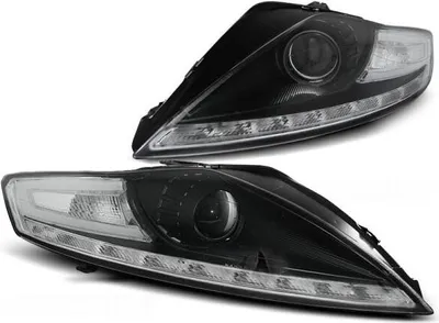 Produktbild von Scheinwerfer LED Tagfahrlicht Optik für Ford Mondeo MK4 Bj. 07-10 Schwarz