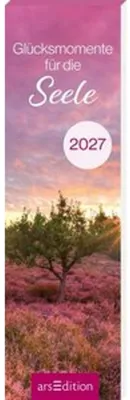 Obrázek produktu pro Lesezeichenkalender Glücksmomente für die Seele 2027