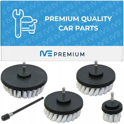 Produktbild von ME PREMIUM Polster Felgen Bürsten-Set für Bohrmaschine 50-120mm