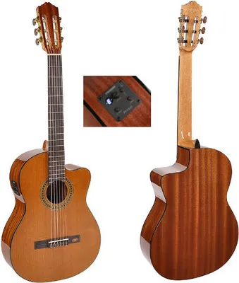 Produktbild von Salvador Cortez CC-10-CE, Zeder / Mahagoni mit Fishman Presys