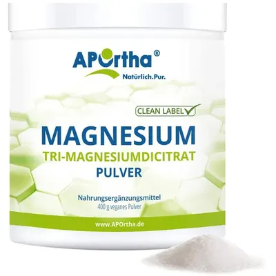 Produktbild von Magnesium Tri-Magnesiumdicitrat Pulver 400 g