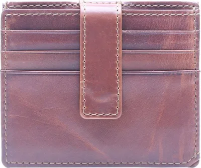 Image de Esquire Cuir porte-monnaie Oslo Dallas Coin Case Brown brun