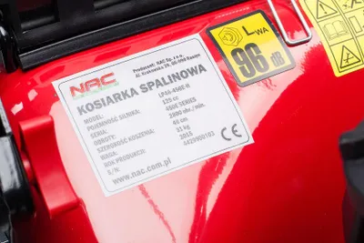 Zdjęcie produktu dla Nac Kosiarka Spalinowa Bez Napędu 46Cm Briggs & Stratton 125Cc Lp46-450E-H