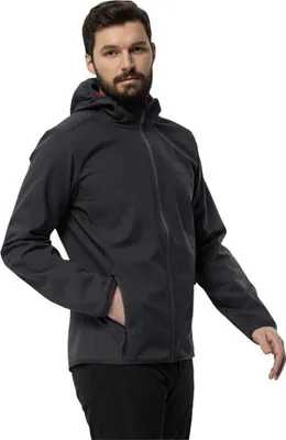 Produktbild von Jack Wolfskin Bornberg Kapuzenpullover Schwarz 4XL Mann Schwarz 4XL
