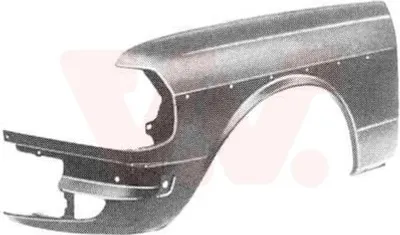 Produktbild von VAN WEZEL 3010658 Kotflügel Vorne Rechts passend für MERCEDES-BENZ Stufenheck (W123) W123 Coupe (C123) W123 T-modell (S123)