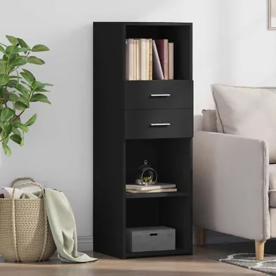 Obrázek produktu pro vidaXL Highboard černá 40x42,5x124 cm materiál na bázi dřeva