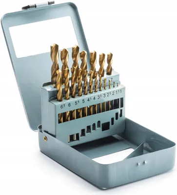 Produktbild von Geko Titanbohrer Bohrer-Set für Metall 1-10 mm
