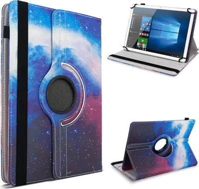 Produktbild von Schutzhülle für VALE Tablet V10E / V10A Hülle Tasche Case 360 Grad Drehbar 10,1Farben:Motiv 17