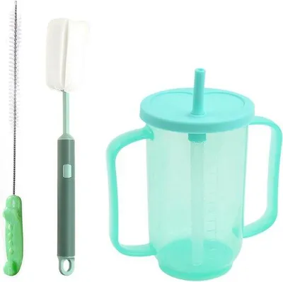 Produktbild von 350 ml auslaufsicherer Trinkbecher für Senioren