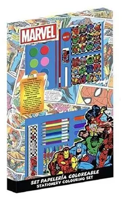 Produktbild von Avengers-Set für Kinder mit Zeichenmaterialien
