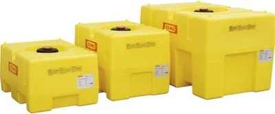 Produktbild von PE-Fass CEMO 200 L gelb