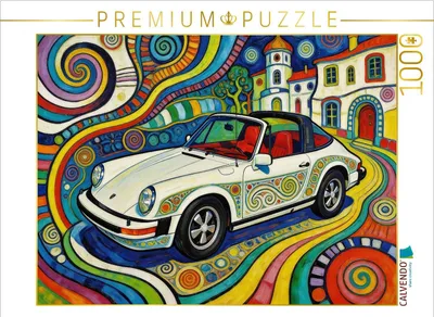 Produktbild von CALVENDO Puzzle Kultmodell Porsche 911 | 1000 Teile Lege-Größe 64x48cm Foto-Puzzle für glückliche Stunden
