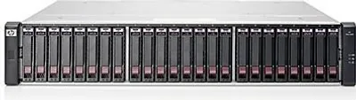 Produktbild von Hewlett Packard Enterprise MSA 2040 SAS Dual Controller SFF, Festplatte, SSD, Serial Attached SCSI, SAS, Rack (2U)