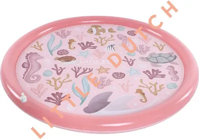 Produktbild von Little Dutch Ocean Dreams Sprinklermatte R 150cm, Rund, 2 Jahr(e), Polyvinylchlorid (PVC), Pink