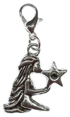 Produktbild von Jungfrau Charm Miniblings Anhänger Bettelanhänger Stern Sternzeichen Horoskop