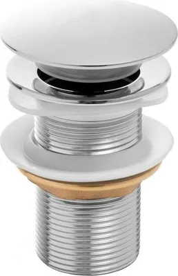 Image de DuraHome Bec déverseur KLIK-KLAK, AINAN 46311, chrome, brillant, sans trop-plein