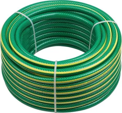 Produktbild von Famanu Gartenschlauch 30 Meter - Flexibel, UV-beständig, grün/gelb