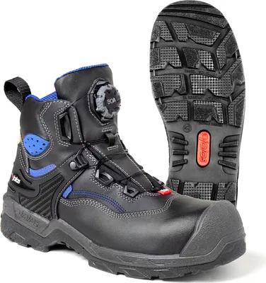 Produktbild von Jalas Sicherheitsstiefel 1278 HEAVY DUTY S3 BOA EN ISO 20345:2011 S3, SRC, CI, HRO, HI schwarz  Größe 41
