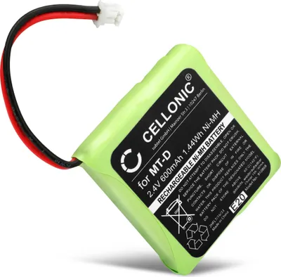 Produktbild von CELLONIC 1x Akku für Festnetz Kompatibel mit Medion Life S63006, MD82772, MD82877, 5M702BMX - (600mAh, 2.4V)