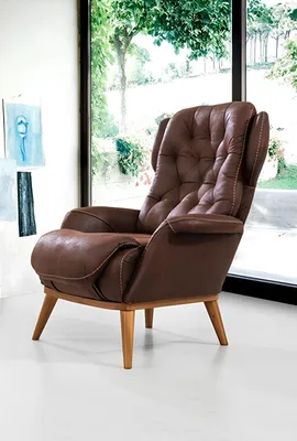 Produktbild von Landhaus Stil Sessel Relax Fernseher Einsitzer Sofa Couch Ohrensessel