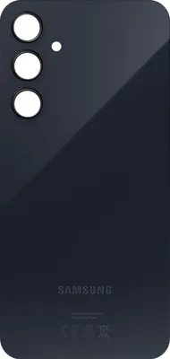 Image de Samsung, coque de batterie d'origine pour Samsung Galaxy A35 5G, bleu nuit