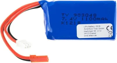 Produktbild von Lipo Akku 7,4V 1100 mAh JST WL Toys A949 A959 A969 A979 K929