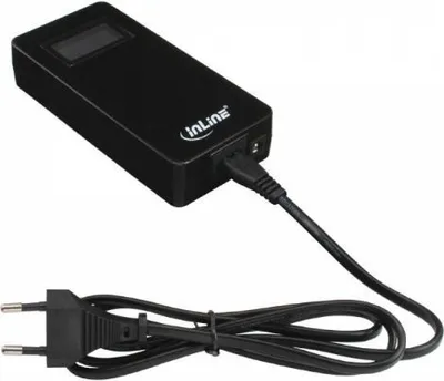 Immagine prodotto di InLine 26618S Universal - Alimentatore - AC 100-240 V - 90 Watt - Prese di uscita: 2 - Nero (26618S)