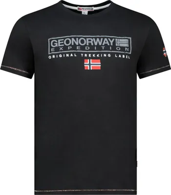 Image de Geographical Norway Jasic Shirt Noir - Grand M
