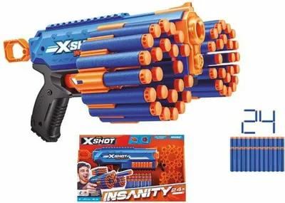 Immagine prodotto di Zuru X-SHOT Pistola a dardi maniacali