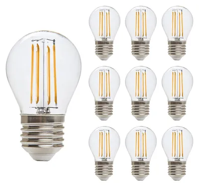Produktbild von Kobi E27 LED Filamentlampe 4W 470lm 3000K 230V 10 Stück